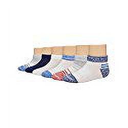 Hanes Toddler Boys' Low Cut Socks 6-Pack Assorted 4/5T