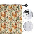 thumbnail image 4 of Blackout Kids Curtains,Chicken and Flower Childrens Insulated Curtains Set Of 2,Bedroom Essentials,Toddler Room Decor 42"x54"(106x137cm), 4 of 4