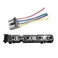 thumbnail image 2 of 1/2pcs Rear Light Lamp Bulb Holder Socket + Wiring Harness For Ford Transit Mk7 2006-2014 1681537 6c1113n004ab, 2 of 4