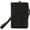 Black, variant on Womens Small Leather Wallet, RFID Bifold Ladies Wristlet with Card Slots id Window Zipper Coin Purse
