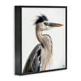 thumbnail image 4 of Stupell Industries Stoic Heron Looking Right Animals & Insects Painting Black Framed Art Print Wall Art, 24 x 24, 4 of 10