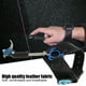 thumbnail image 4 of Correa de muñeca de cuero azul para un uso cómodo y ajustable con arco de aleación de aluminio para soltar el arco, 4 of 8