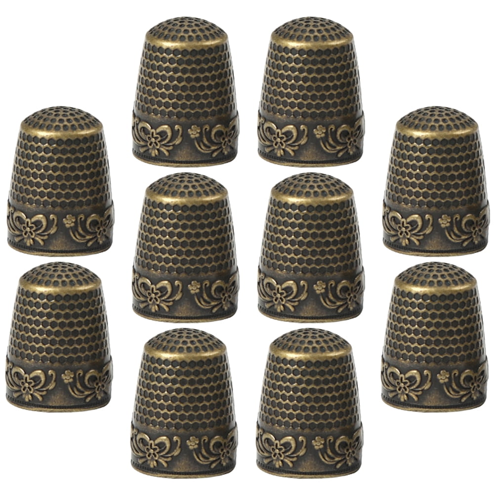 5 Pack Pins Sewing Finger Sleeves Thickened Thimble Finger Cot 2.40X1.80X1.80CM