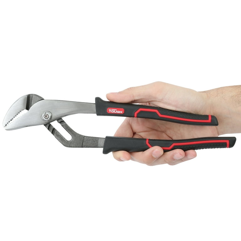 Hyper Tough 12-inch Groove Joint Pliers with Ergonomic