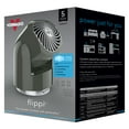 thumbnail image 4 of Vornado Flippi V10 Personal Oscillating Fan, 9.75", Gray, 4 of 9