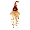 thumbnail image 3 of Glowing Santa Hat Hanging Chandelier, 15.75" Warm LED Light Christmas Ornament, Holiday Hanging Lighting, Indoor Outdoor Christmas Decor, Front Porch Mantel Lighted Ornament, Christmas Hat Chandelier, 3 of 6