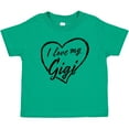 thumbnail image 3 of Inktastic I Love My Gigi in Black Chalk Heart Boys or Girls Baby T-Shirt, 3 of 5