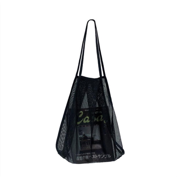 Playa De Gran Capacidad Para Mujer, Bolsa De Almacenamiento De Juguetes De Arena, Bolsa De Red Para Ir De Compras, Vacaciones, Gimnasio Scienceny HA042251-04