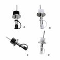 thumbnail image 4 of Yuarrent Pulverizador de tapón de botella, tamaño compacto, funcionamiento sencillo, accesorios para el hogar, dispensador de aceite, gran sellado, Cocina y Comedor Blanco/Curvo Yuarrent HA079967-02, 4 of 6