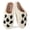 Specter-White, variant on BERANMEY Halloween Slippers for Women Perfect Soft Plush Comfy Warm Slip-On Cute Womens Slippers Indoor Fluffy House Slippers for Women and Men Non-slip Fuzzy Flat Slides