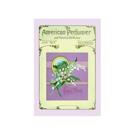 American Perfumer And Essential Oil Review: Eden Lily of The Valley Talcum Powder Print (Unframed Paper Print 20x30)
