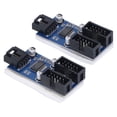 thumbnail image 2 of Divisor de placa base USB, divisor de pines de encabezado USB de 9 pines 1 a 4, rendimiento de primer nivel, 2 of 8