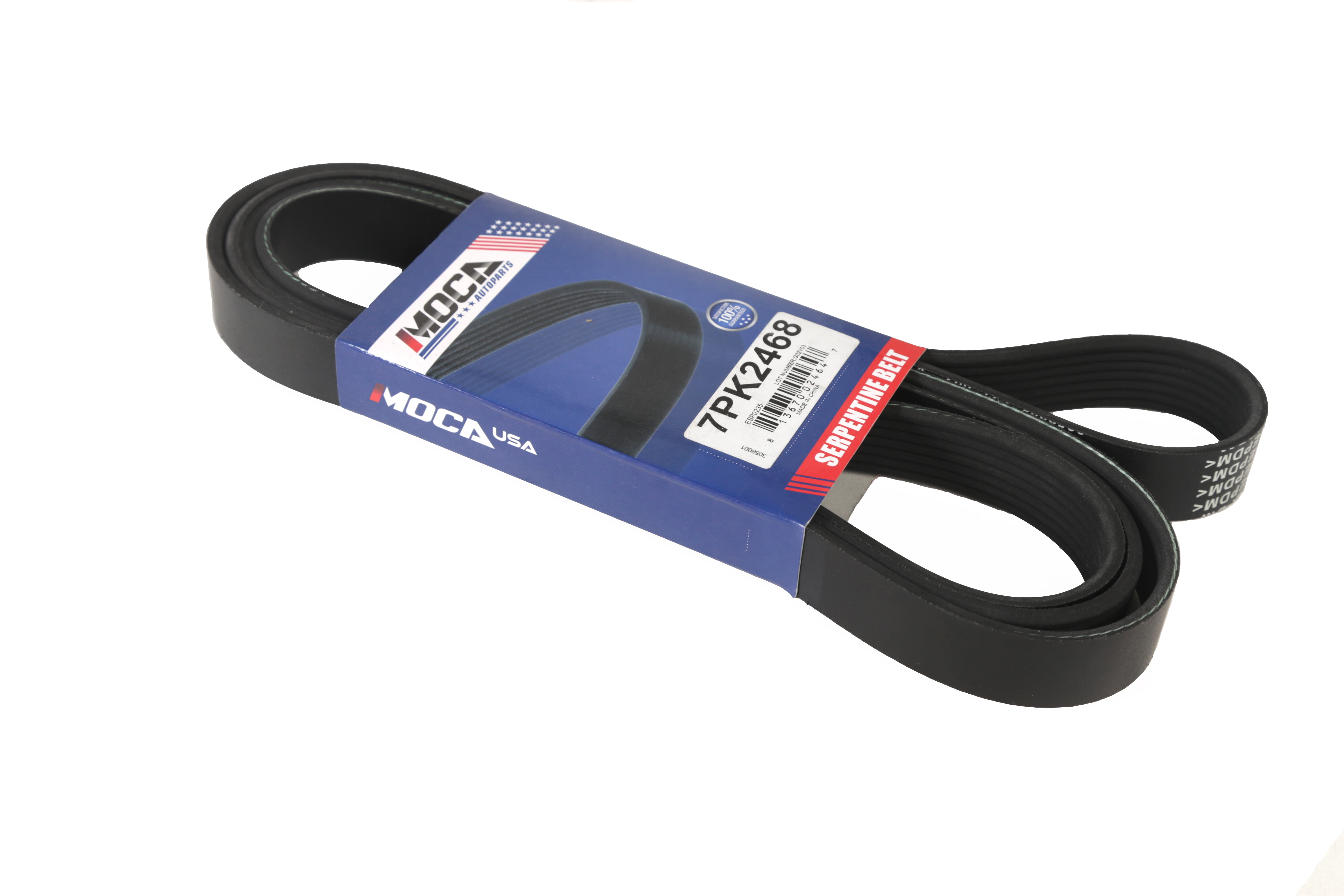 MOCA AUTOPARTS 7PK2468 Serpentine Belt Fit for 2004-2010
