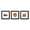 Black Framed Version, variant on Gallery Pops Disney Pixar Cars 3 - Lightning McQueen Wall Art Bundle (3-Pack), Black Framed Version, 12" x 12"