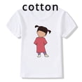 thumbnail image 2 of Camisetas de algodón para niñas y niños con estampado de Monsters Inc., camisetas lindas de manga corta y cuello redondo para verano, camisetas para niñas pequeñas, 2 of 5