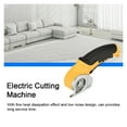 thumbnail image 6 of Handheld Electric Cloth Cutter Trimmer Brush Motor Portable Fabric Cutting Machine Paperboard Leather Rug Plastics Trimmer ,Lightweight and Comfortable, 6 of 6