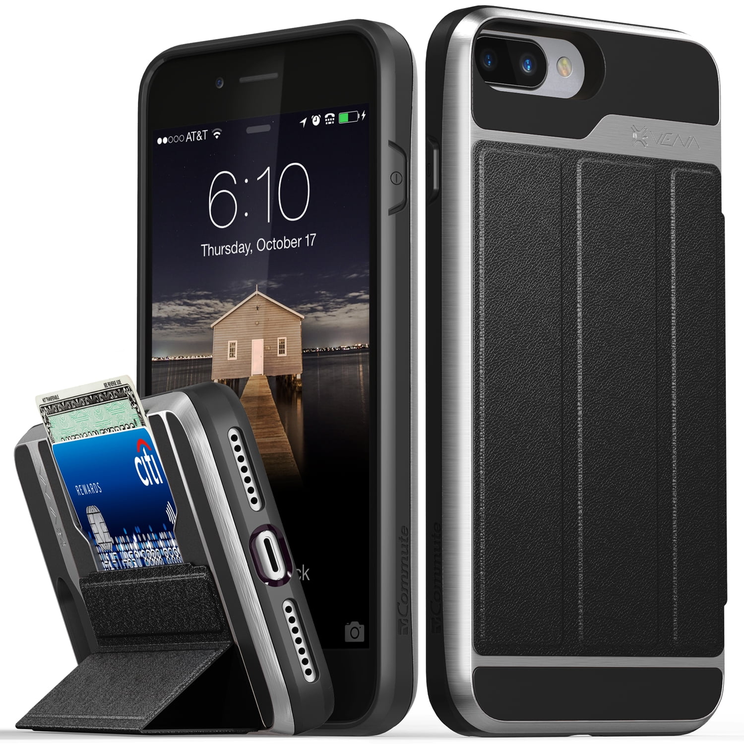iPhone 8 Plus Flip Case Cover for Leather Kickstand Card Holders Mobile Phone case Extra-Protective Business Flip Cover iPhone 8 Plus Flip Case Cover for Leather Kickstand Card Holders Mobile Phone case Extra-Protective Business Flip Cover