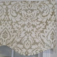 thumbnail image 4 of RLF Home 100% Cotton Cambridge Provance  Fully lined Windows Rod Pocket Valance 50" x 15"  Silver, 4 of 6
