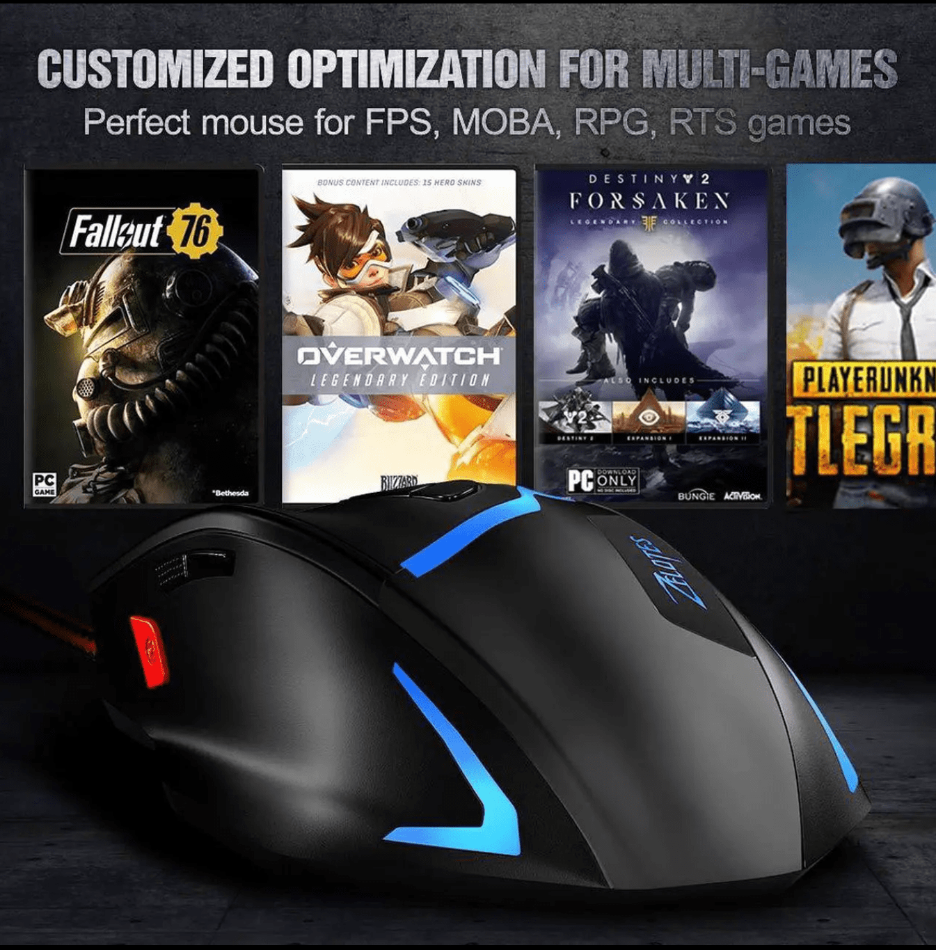 VersionTECH. T10 Gaming Mouse - Thumbnail 4