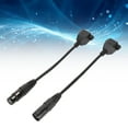 thumbnail image 4 of XLR  Cord, Flexible Plug and Play 3pin XLR to RJ45 Cable Stable Signal  For Recording Studio For Mixer, 4 of 8