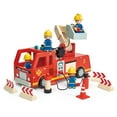 thumbnail image 3 of Tender Leaf Toys - Fire Engine - Wooden Fire Truck Toy with Firefighters and Accessories - Story Telling, Pretend Play and Imaginative Play for Age 3+, 3 of 4