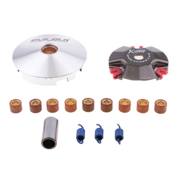 Completo de variador de carreras Yotijar GY6 50cc 2 Jog 1E40QMB Scooter chino ATV Motor Embrague delantero Conjunto completo de variador