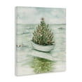 thumbnail image 4 of Stupell Industries Beachy Christmas Tree Holiday Painting Gallery Wrapped Canvas Art Print Wall Art, 16 x 20, 4 of 8