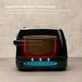 thumbnail image 4 of IRIS LIVING Rice Cooker and Induction Cooktop 2-in-1,3-Cup (Uncooked) / 6-Cup (Cooked) and Warmer, Portable and Compact IH Cooktop for Kitchen Camping Equipped with Calorie Counter Timer 7 Cooking, 4 of 8