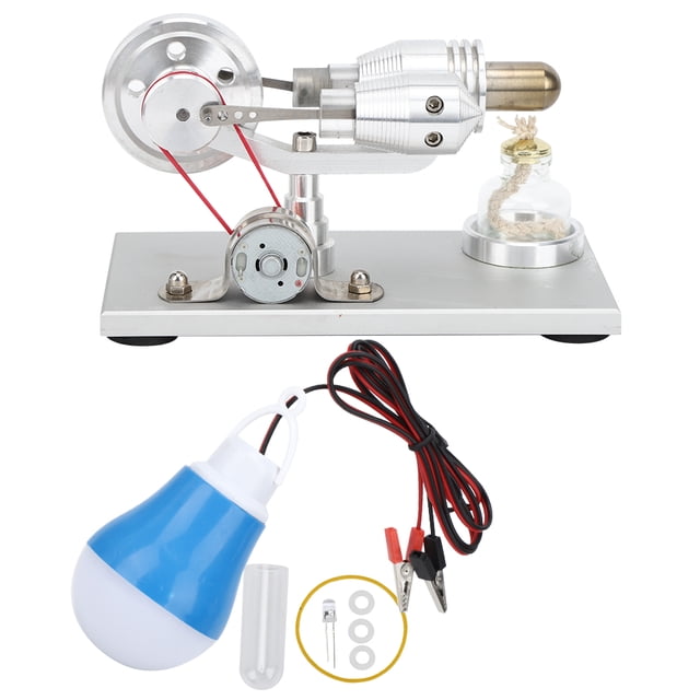 Herramienta De Enseñanza De Física Modelo De Motor Stirling, Modelo De Motor De Combustión Externa, Educativo Para Niños Profesores Física Aprendizaje Proyectos De Ciencia ANGGREK DF1217