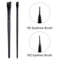 thumbnail image 7 of Eyebrow Brush, Angled Makeup Brush for Eyebrows and Eyeliner, Nylon Bristles, Plastic Handle, 7 of 7