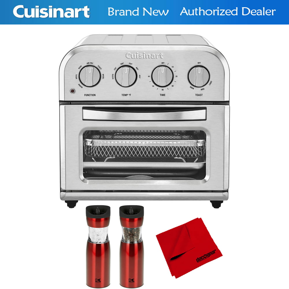 Silver for sale online Cuisinart TOA-28 Compact AirFryer Toaster Oven 