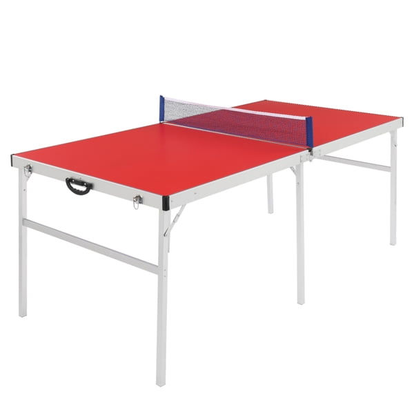 Ping Pong Net Set, Portátil Simple Poliéster Ping Pong Red de Reemplazo  Portátil Ping Pong Práctica Red de Tenis de Mesa con Soporte de Metal