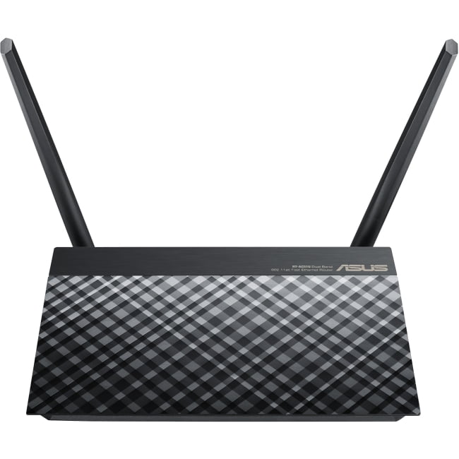 Asus RT-AC51U IEEE 802.11ac Ethernet Wireless Router 2.40 GHz ISM Band 5 GHz UNII Band 3 x Antenna(1 x Internal 2 x... by ASUS