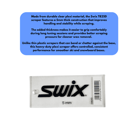 最安値に挑戦 SWIX スウィックス T0825D プレキシスクレーパー5mm スキー スノーボード チューンナップ用品 ポイント消化