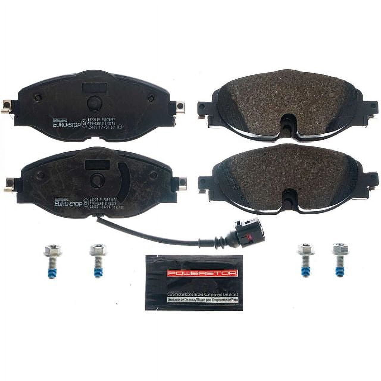 Power Stop Front Euro-Stop ECE-R90 Certified Brake Pad ESP2019