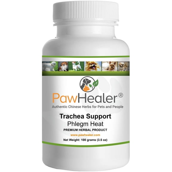PawHealer® Trachea Support Dog Cough Remedy - Used for Loud, honking Cough -100 Grams/Powder