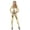 Gold, variant on Underwraps Womens Silver Stretch Jumpsuit Costume - Size Large