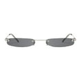thumbnail image 2 of Gafas de terre de Mujer Hombre Lente Clara Protección 400 Vintaje para Conducción Deporte Libre Gris Negro Yinane Gafas de sol de mujer de moda, 2 of 8