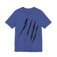 thumbnail image 3 of Effete Feline Claw Marks Scratch Unisex Jersey Short Sleeve Tee, 3 of 27
