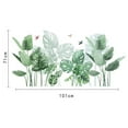 thumbnail image 6 of Removeable 3D Green Plants Wall Stickers DIY Fresh Leaf Home Wall Decoration Art Decor Wall Decal Peel and Stick Murals for Girls Kids Babys Bedroom Living Room Offices Nursery Bathroom, 6 of 9