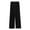Black, variant on ABATAB Women's Velvet Pants Drawstring High Waist Wide Leg Casual Comfy Soft Velour Lounge Pant with Pockets