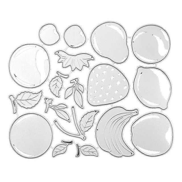 Fruits Metal Cutting Dies Stencil Scrapbooking DIY Album Stamp Paper Card Emboss