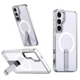 thumbnail image 1 of [PST] Samsung Galaxy S25 FE Case, Shockproof Magnetic Wireless Charging Case with Kickstand (MagSafe Compatible), 1 of 5