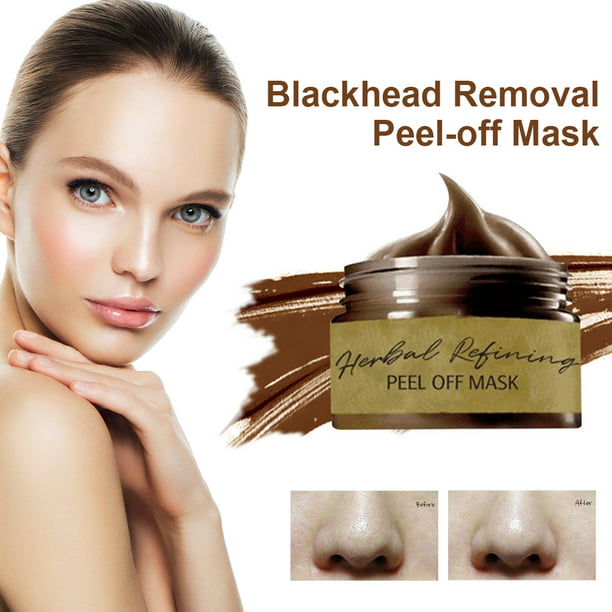 frihed Databasen Medicinsk Herbal Refining Peel-off Mask blackheads Removal Pore Shrink Hydrating  Moisturizing Oil Control Mask - Walmart.com