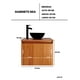 thumbnail image 5 of Gabinete Para Baño Decomobil Con Lavabo Y Llave Minimalista, 5 of 5