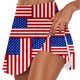 thumbnail image 1 of Faldas de Verano para las Mujeres Impresión Hoja Plisado Tenis Atlético Elástico Pantalones Cortos, Falso Dos Piezas Pantalones Falda para Diario, 1 of 6