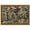 Brown, variant on Milliken Brown Bordered Leaves Door Mat Extra Brown - Aprx 2' 8" x 3' 10"
