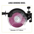 thumbnail image 6 of Electric Chainsaw Sharpener 230W, 3000RPM Chain Grinder, Adjustable Multi-Angle Blade Sharpener for 1/4" to 0.404" Chains, Aluminum Chain Saw Sharpener, 6 of 6