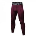 thumbnail image 1 of Men's Athletic Compression Pants Baselayer Quick Dry Sports Running Gym Workout Tights Leggings, 1 of 6