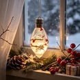 thumbnail image 4 of Qwtwty Glowing Christmas Ornaments Christmas Tree Hanging Decoration, Shatterproof Mini Hanging Pendants for Xmas Tree Fireplace Holiday Decor, 4 of 6